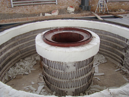 法蘭環件淬火爐